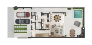 Casa Singular Alphaville em condomínio fechado de alto padrão